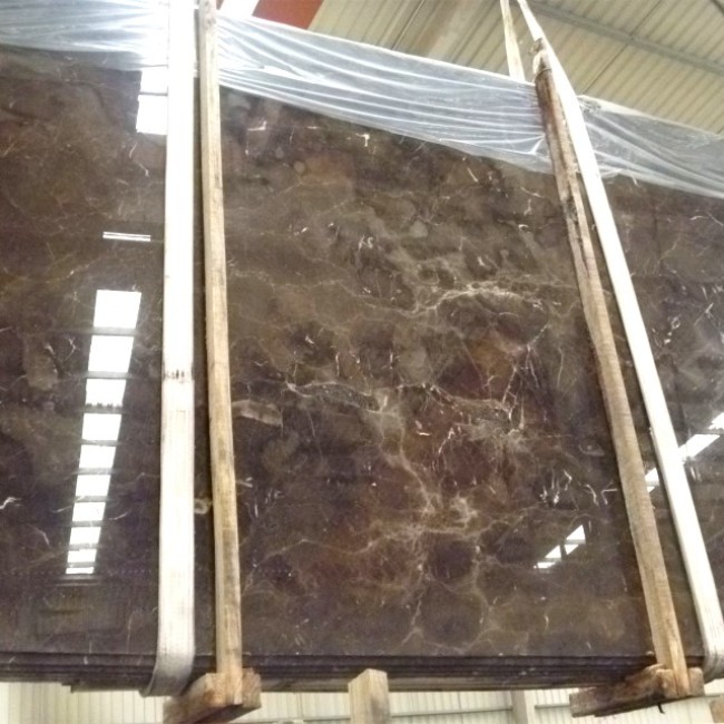 China brown marble slabs